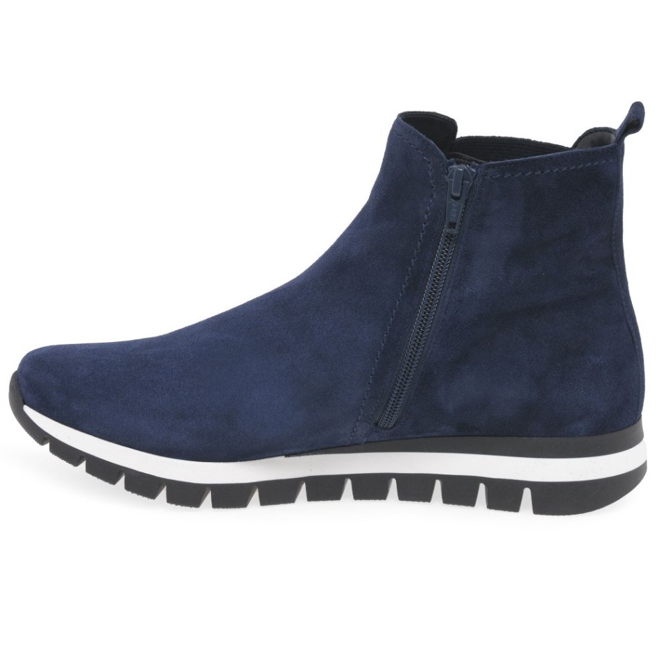 Bottines Femme Suède Marine Gabor | Exclusif